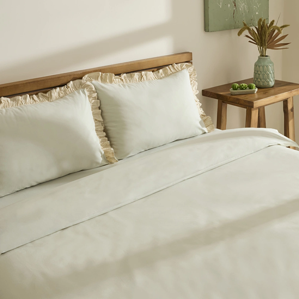 Kaşmir Home Lisa Tek Kişilik Nevresim Takımı Adaçayı görseli 4
