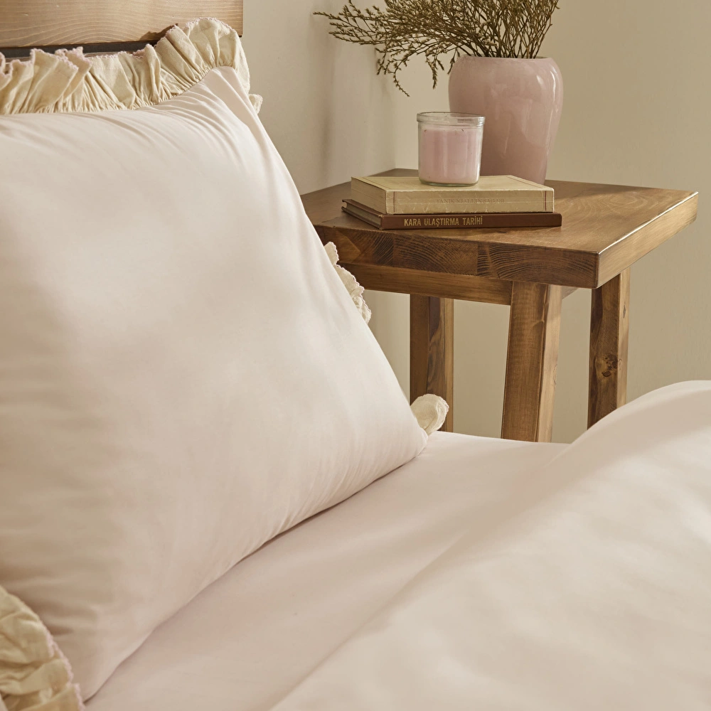 Kaşmir Home Lisa Tek Kişilik Nevresim Takımı Rose görseli 6