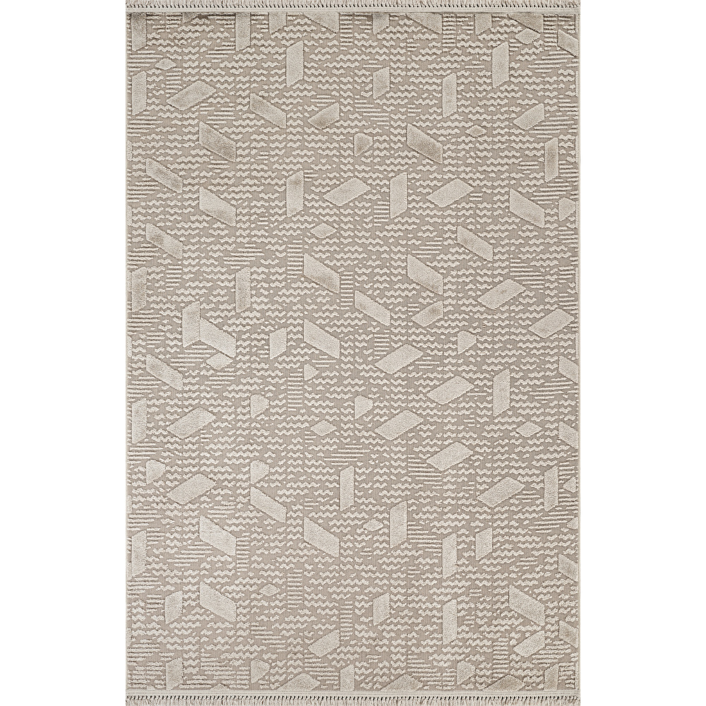 Kaşmir Halı 7/24 İskandinav Sten 120x180 cm görseli 2