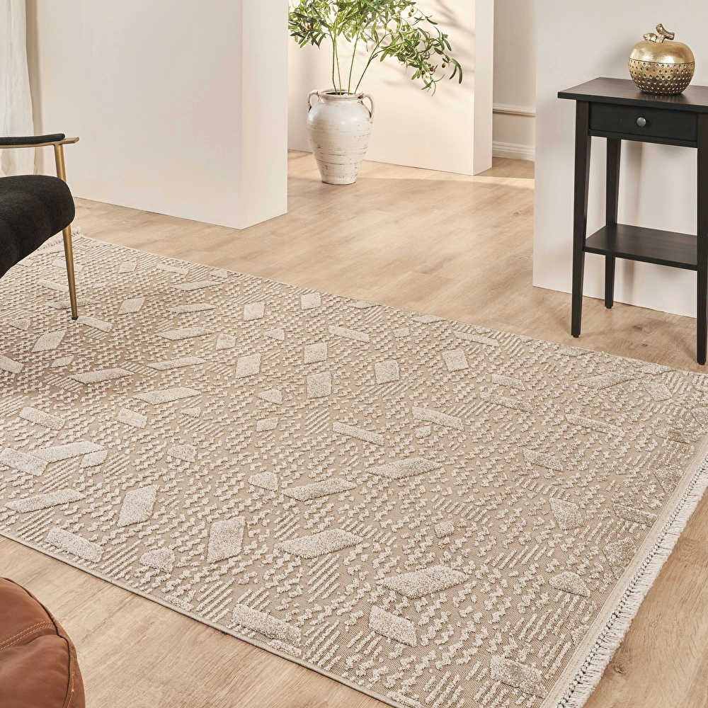 Kaşmir Halı 7/24 İskandinav Sten 200x290 cm görseli 1