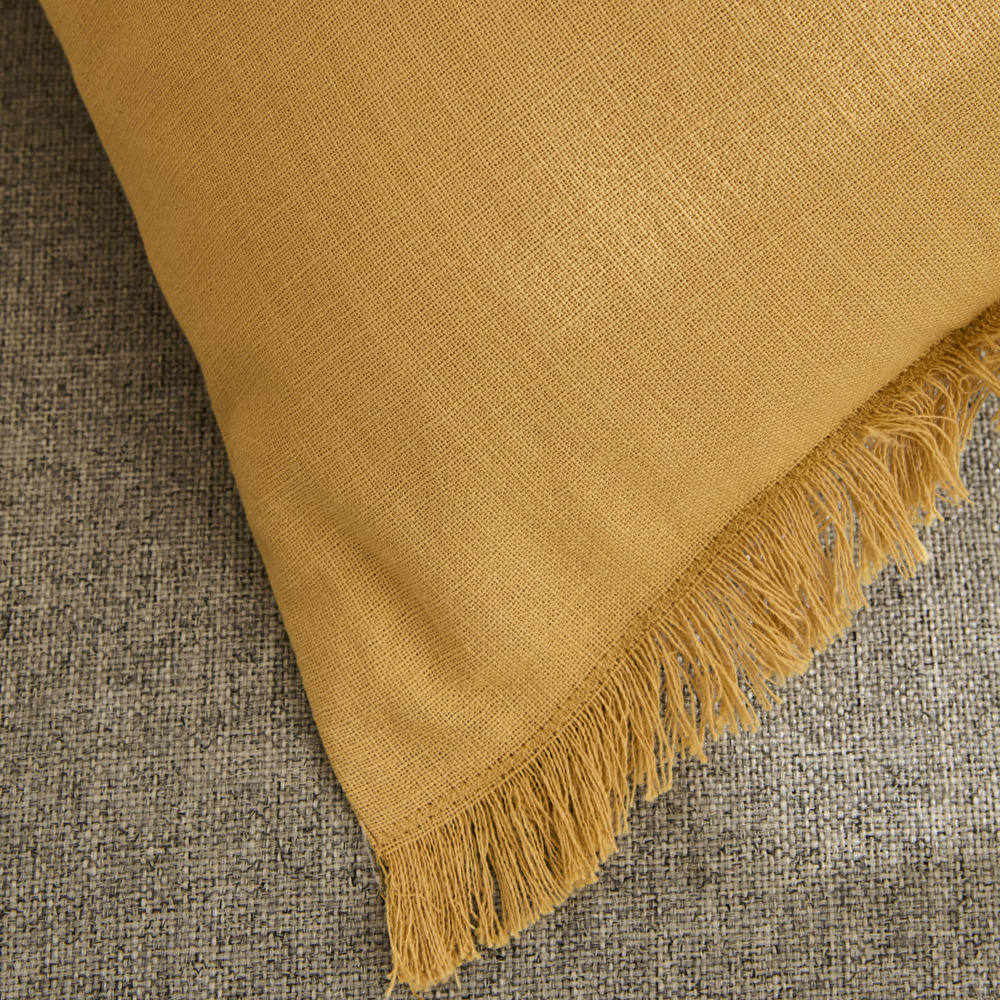 Karaca Home Dipsy Dolgulu Kırlent 35x50 cm Hardal görseli 2