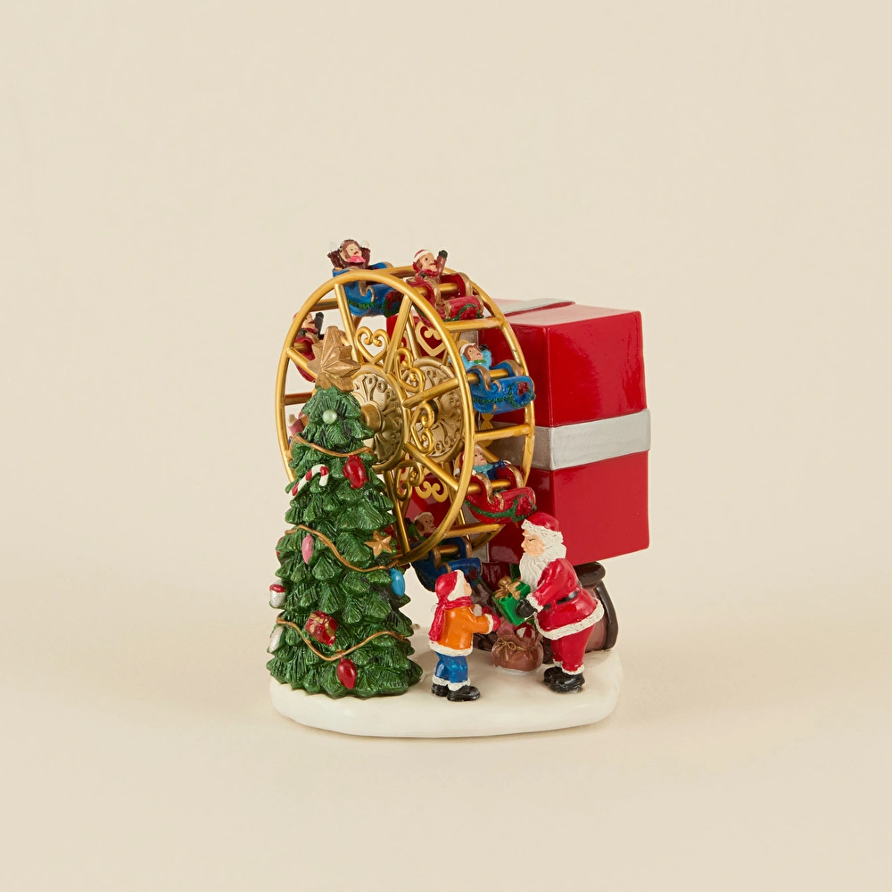 Karaca Home New Year Yılbaşı Gift Box Müzikli ve Hareketli Obje