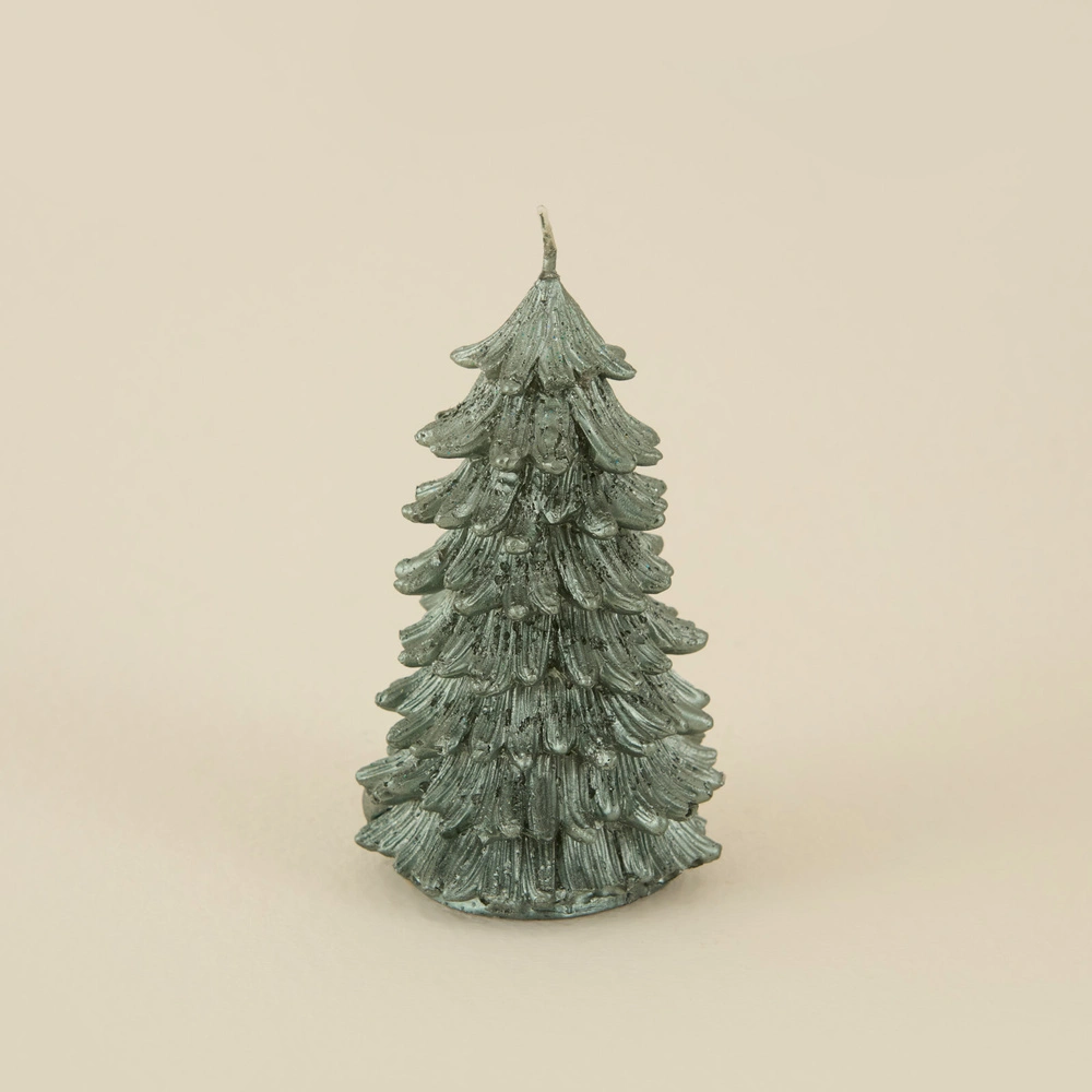 Karaca Home New Year Yılbaşı Çam Ağacı Şekilli Mum 9x11 cm görseli 1