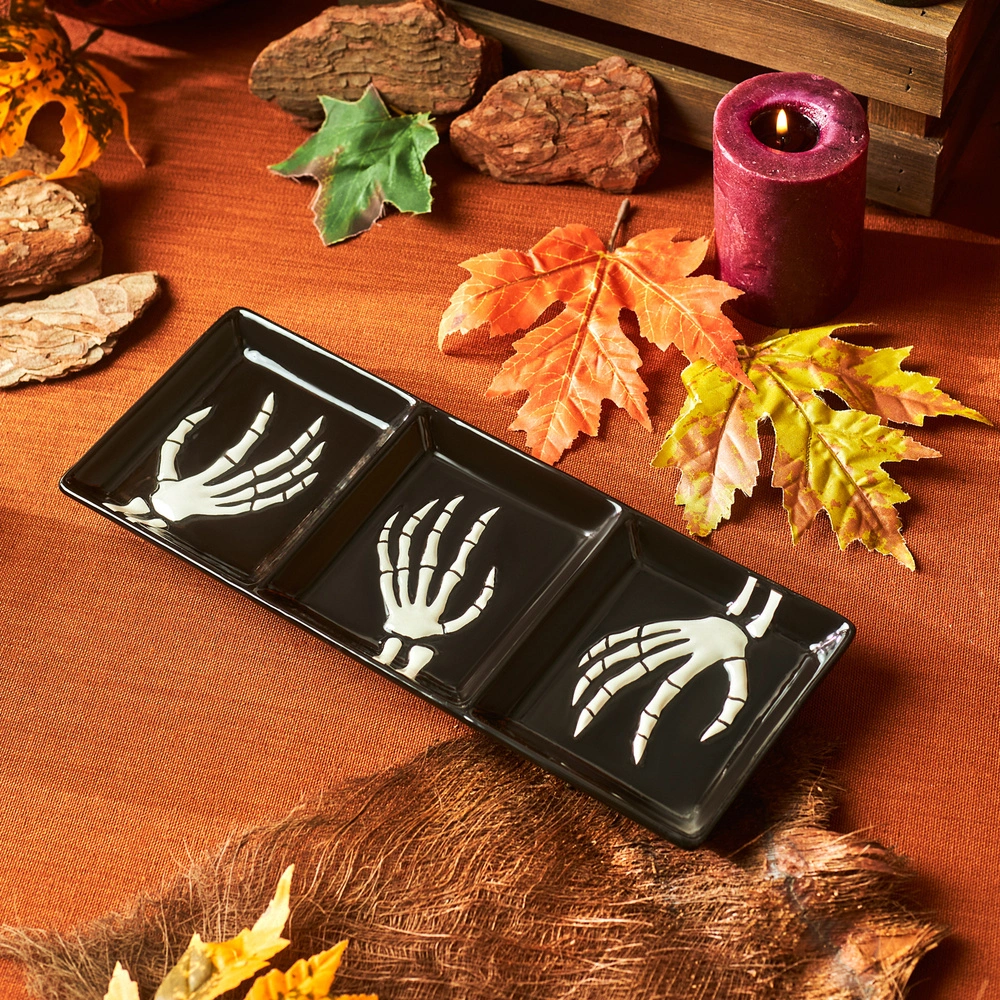 Karaca Halloween Bölmeli Sunum Tabağı 31 cm görseli 1