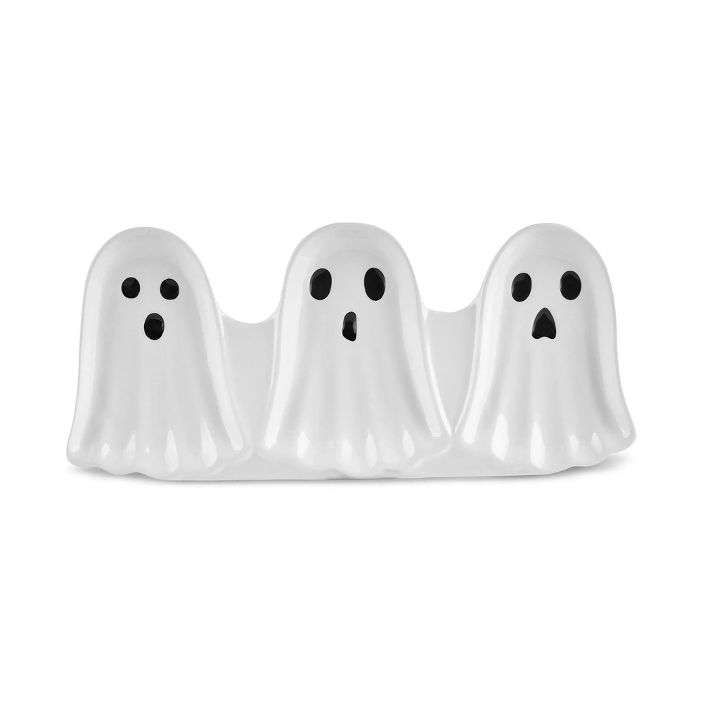 Karaca Halloween Ghost Bölmeli Sunum Tabağı 34 cm görseli 1