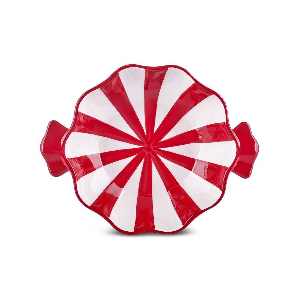 Karaca New Year Yılbaşı Candy Twist Pasta Tabağı 19 cm görseli 4