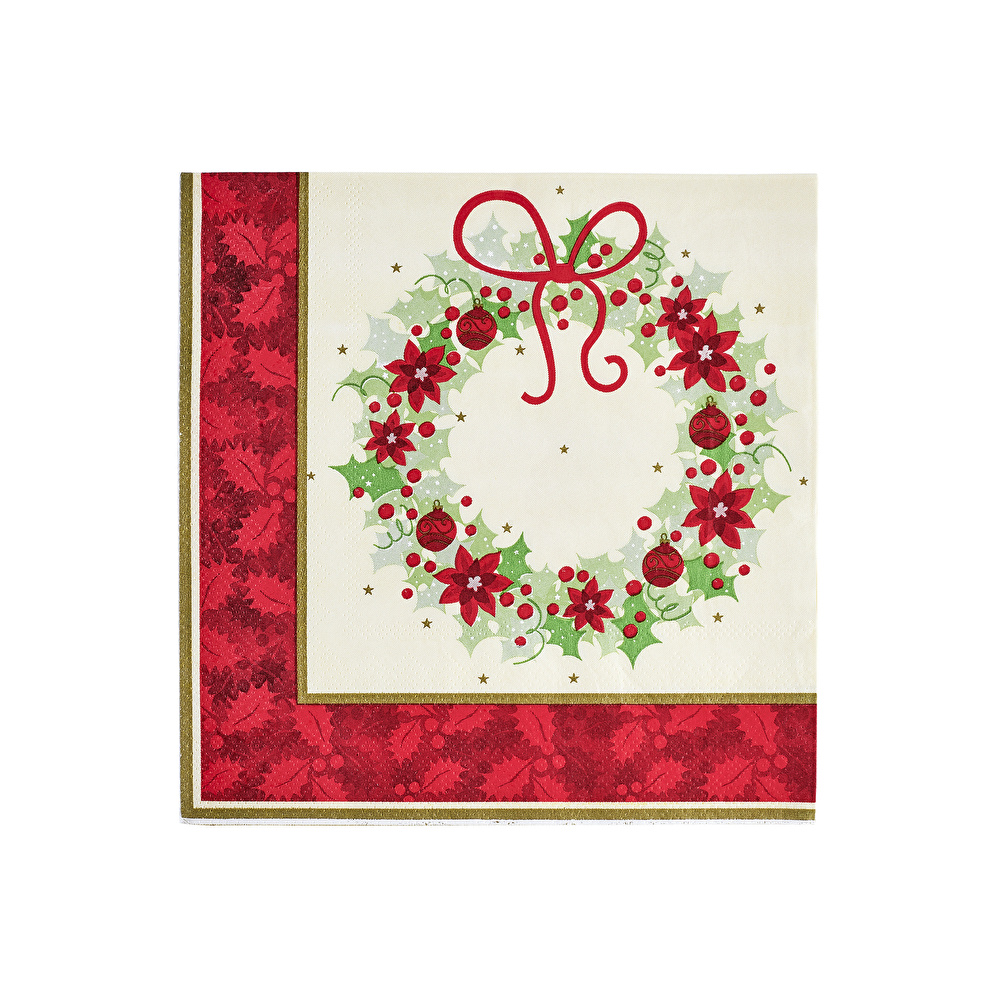 Karaca Home New Year Yılbaşı Bonnie 20'li Peçete görseli 1