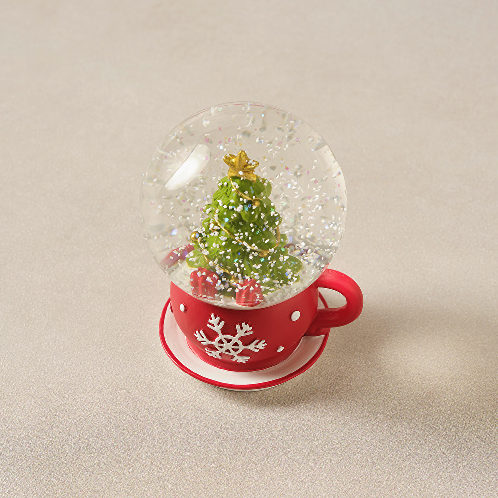 Karaca Home New Year Yılbaşı Coffee Cup Kar Küresi 9,5 x 8 x 11,5 cm görseli 5