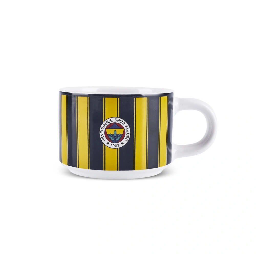 Karaca x Fenerbahçe Lisanslı 4 Kişilik Standlı Çay Fincan Takımı 180 ml görseli 6