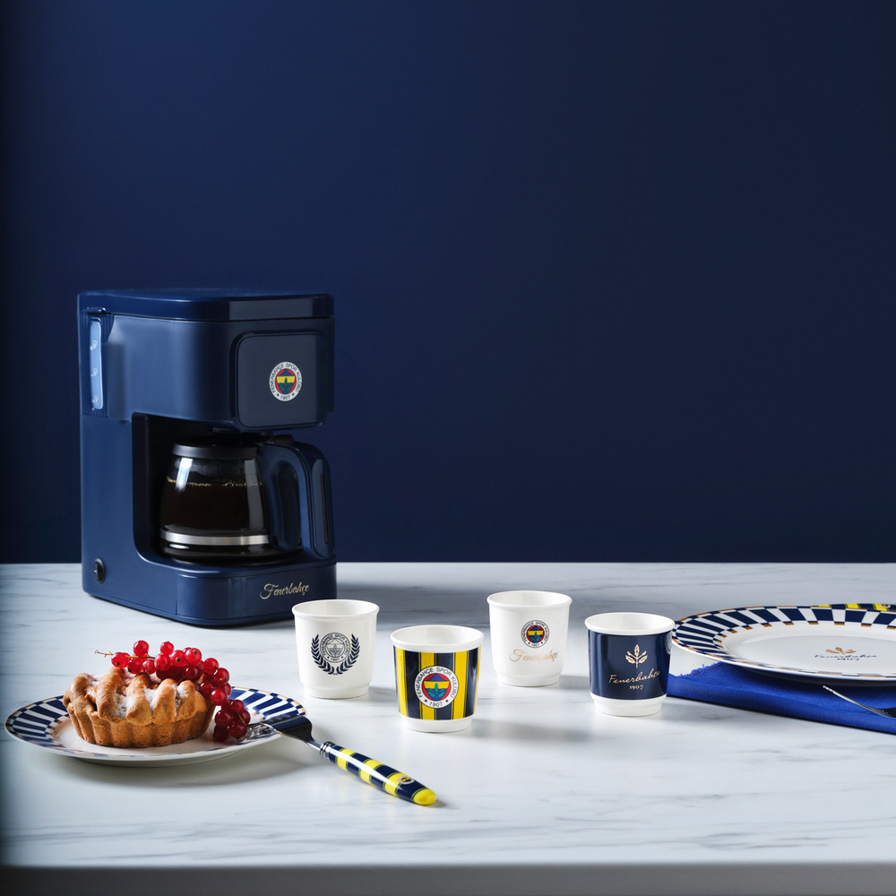 Karaca x Fenerbahçe Lisanslı 4 Kişilik Espresso Seti 90 ml görseli 2