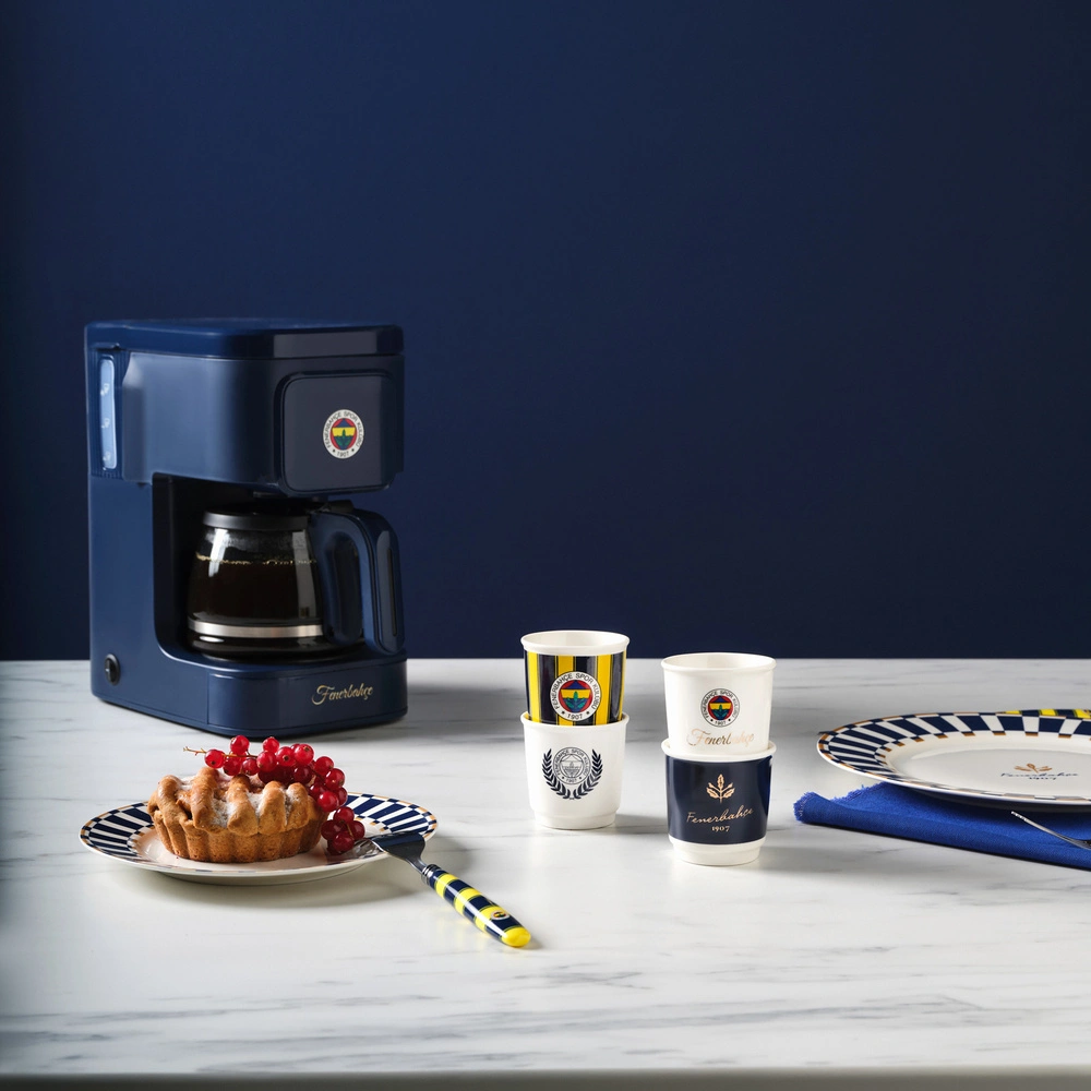 Karaca x Fenerbahçe Lisanslı 4 Kişilik Espresso Seti 90 ml görseli 3