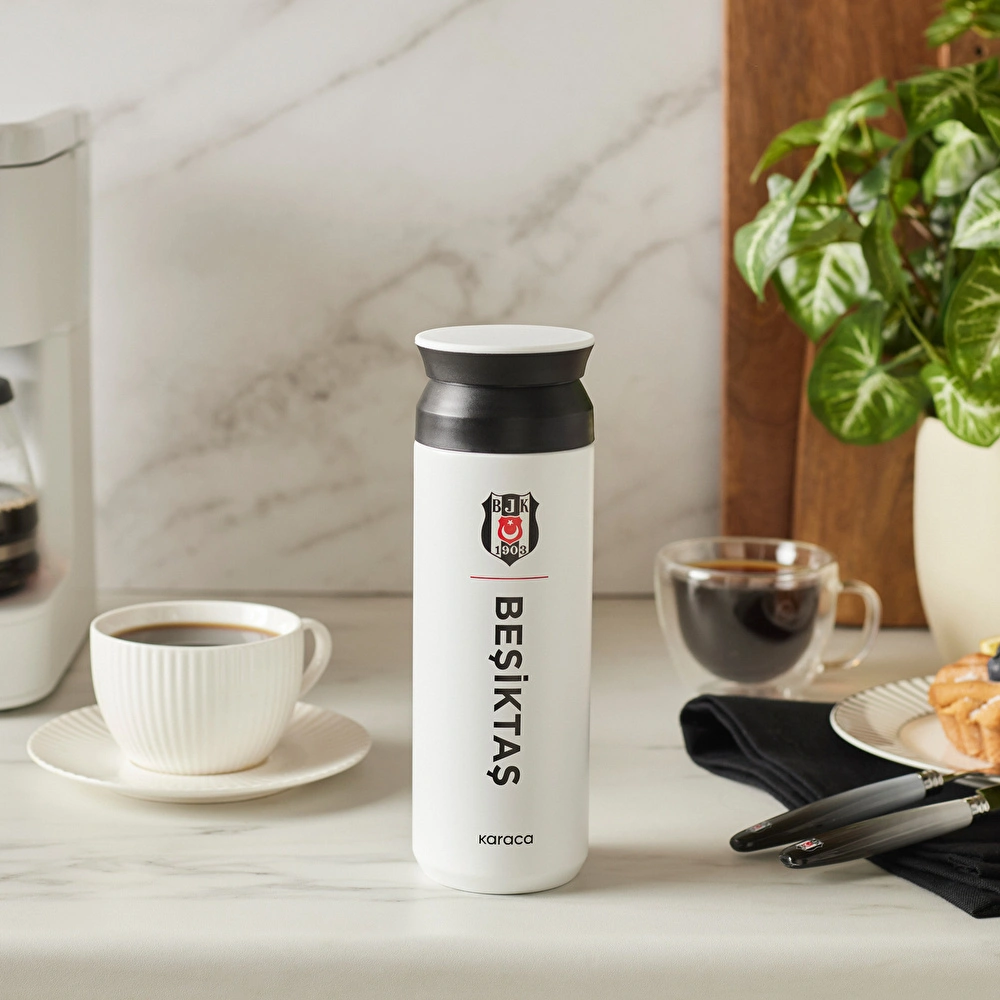 Karaca x Beşiktaş Logo Termos 500 ml görseli 1