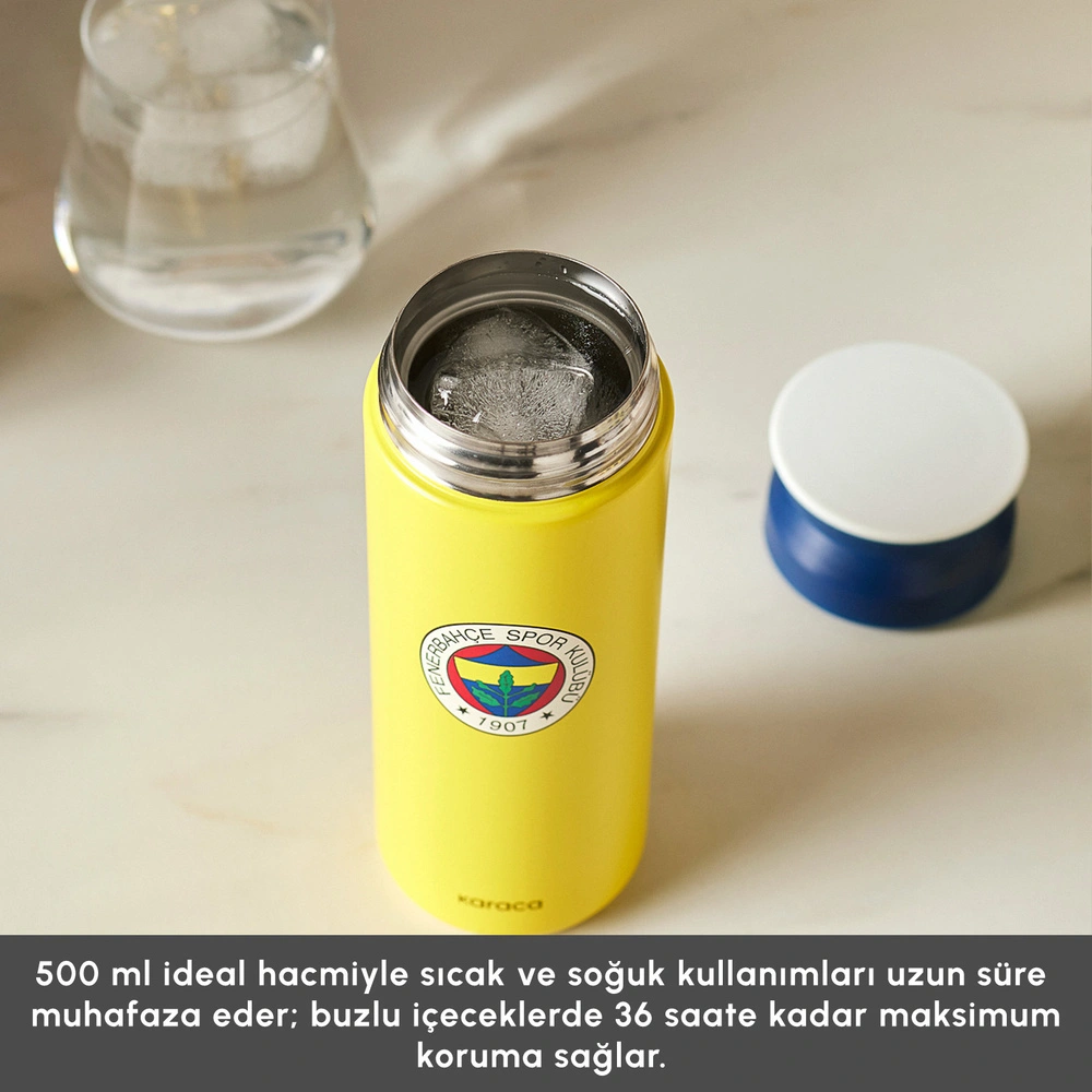 Karaca x Fenerbahçe Lisanslı Logo Termos 500 ml görseli 5