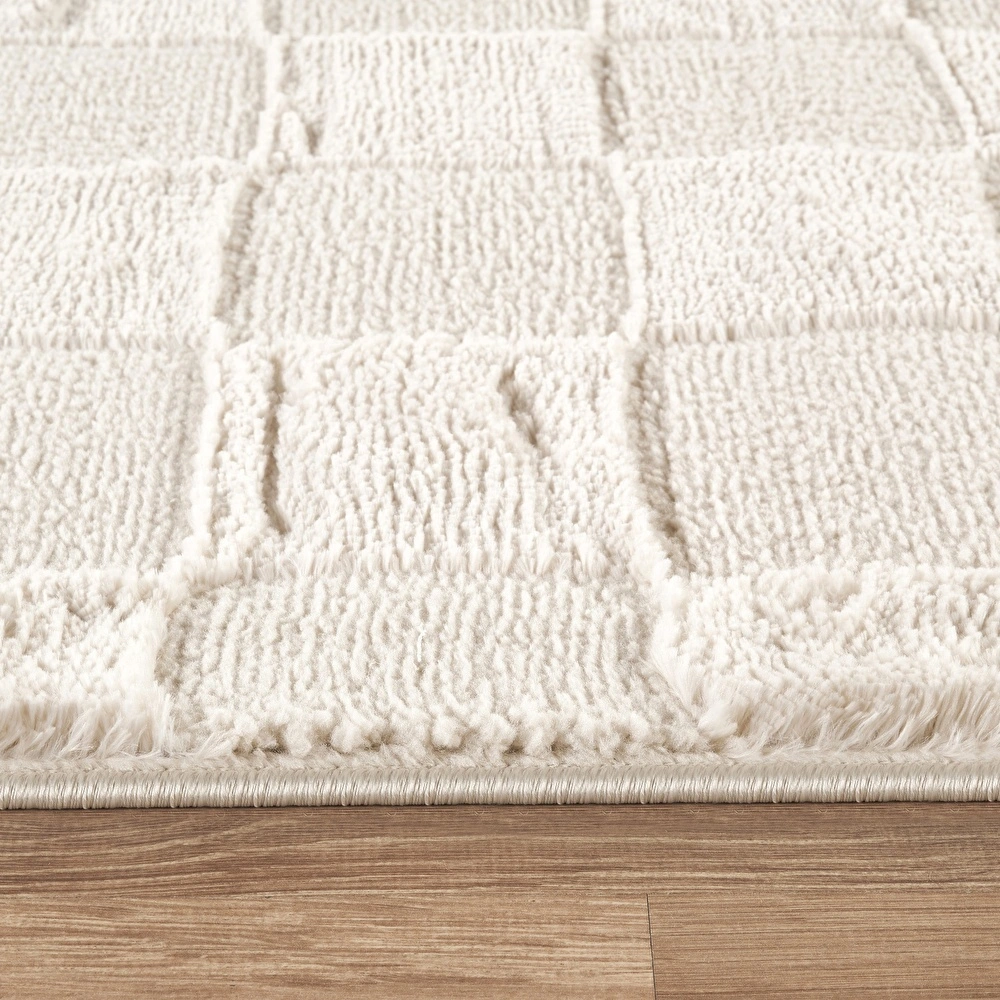 Kaşmir Halı 7/24 Plushy Todra Krem 200x290 cm görseli 6