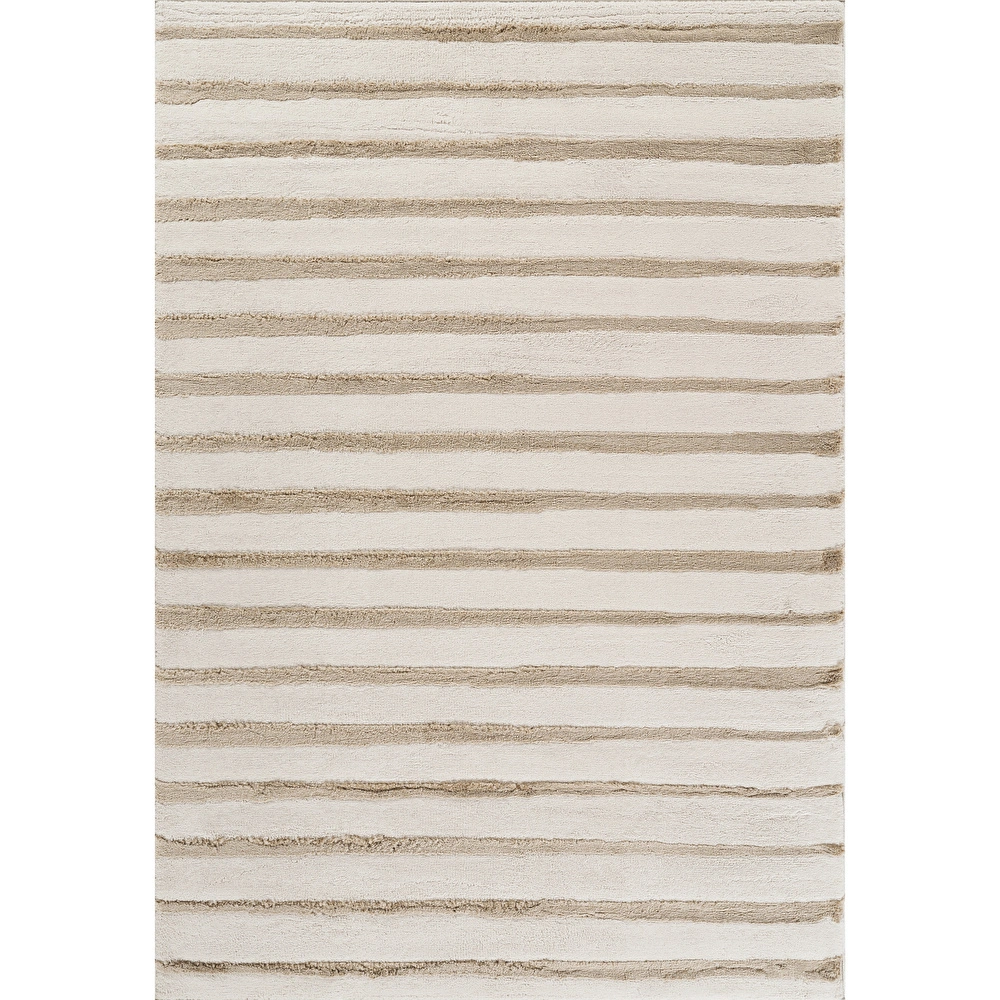 Kaşmir Halı 7/24 Plushy Basra Beyaz 80x300 cm görseli 2