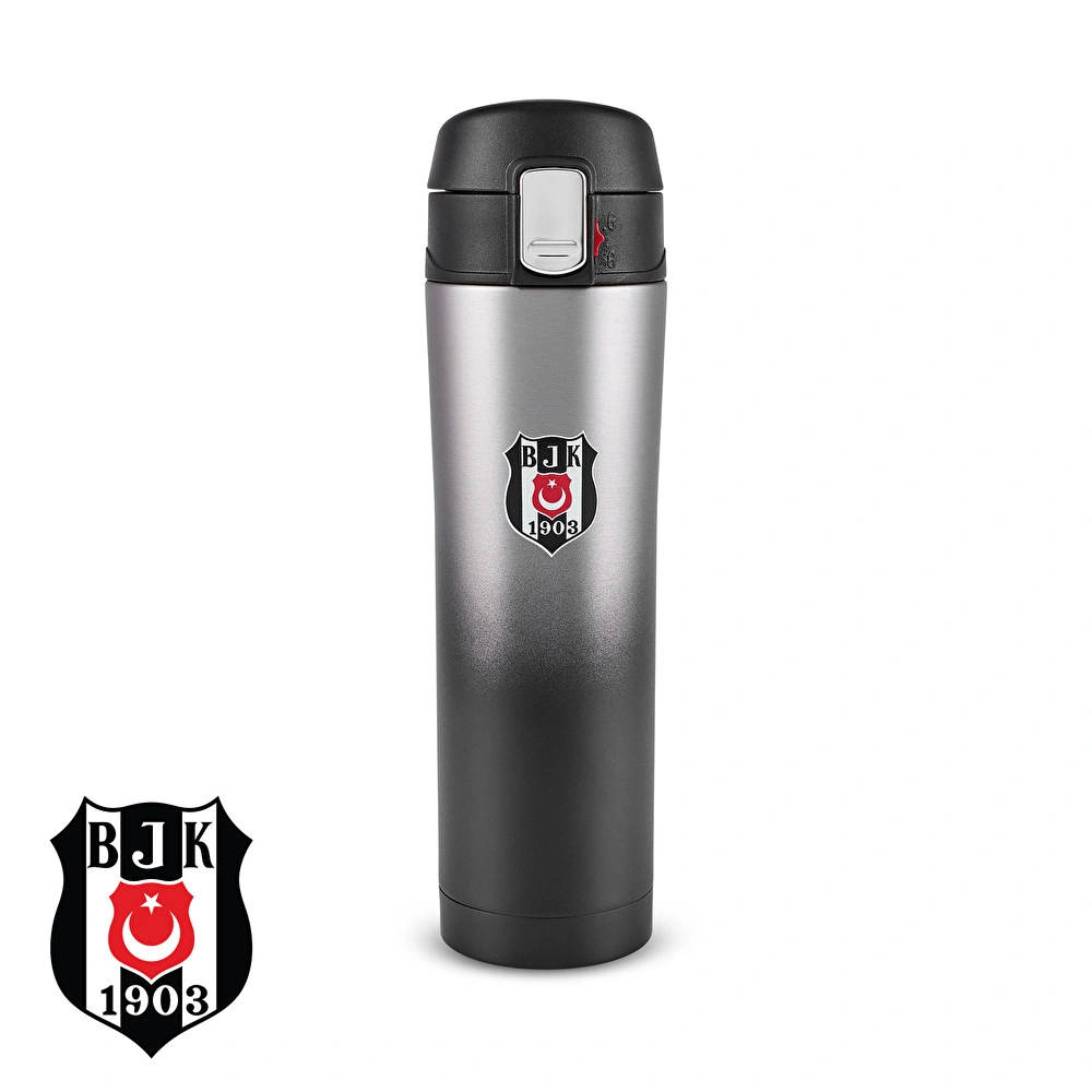 Karaca x Beşiktaş Lisanslı Çelik Sızdırmaz Termos Kutulu 450 ml görseli 1