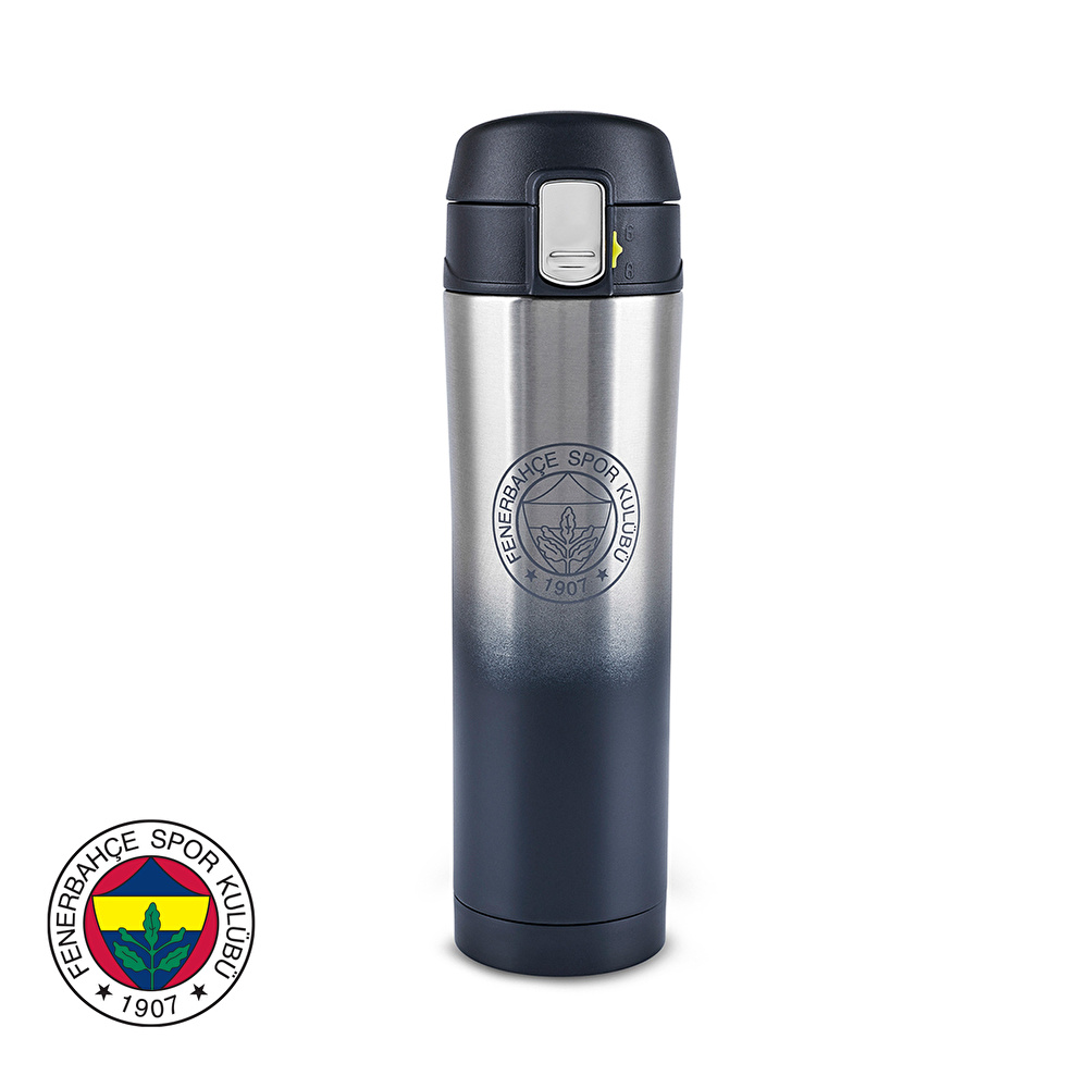 Karaca x Fenerbahçe Lisanslı Çelik Sızdırmaz Termos Kutulu 450 ml görseli 1