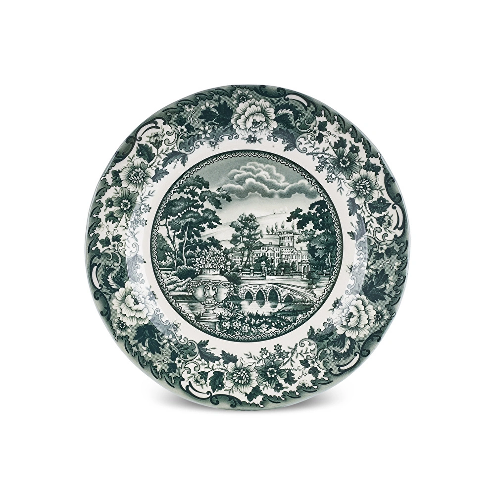 Karaca Old Town 4 Parça Pasta Takımı Yeşil 21 cm görseli 5