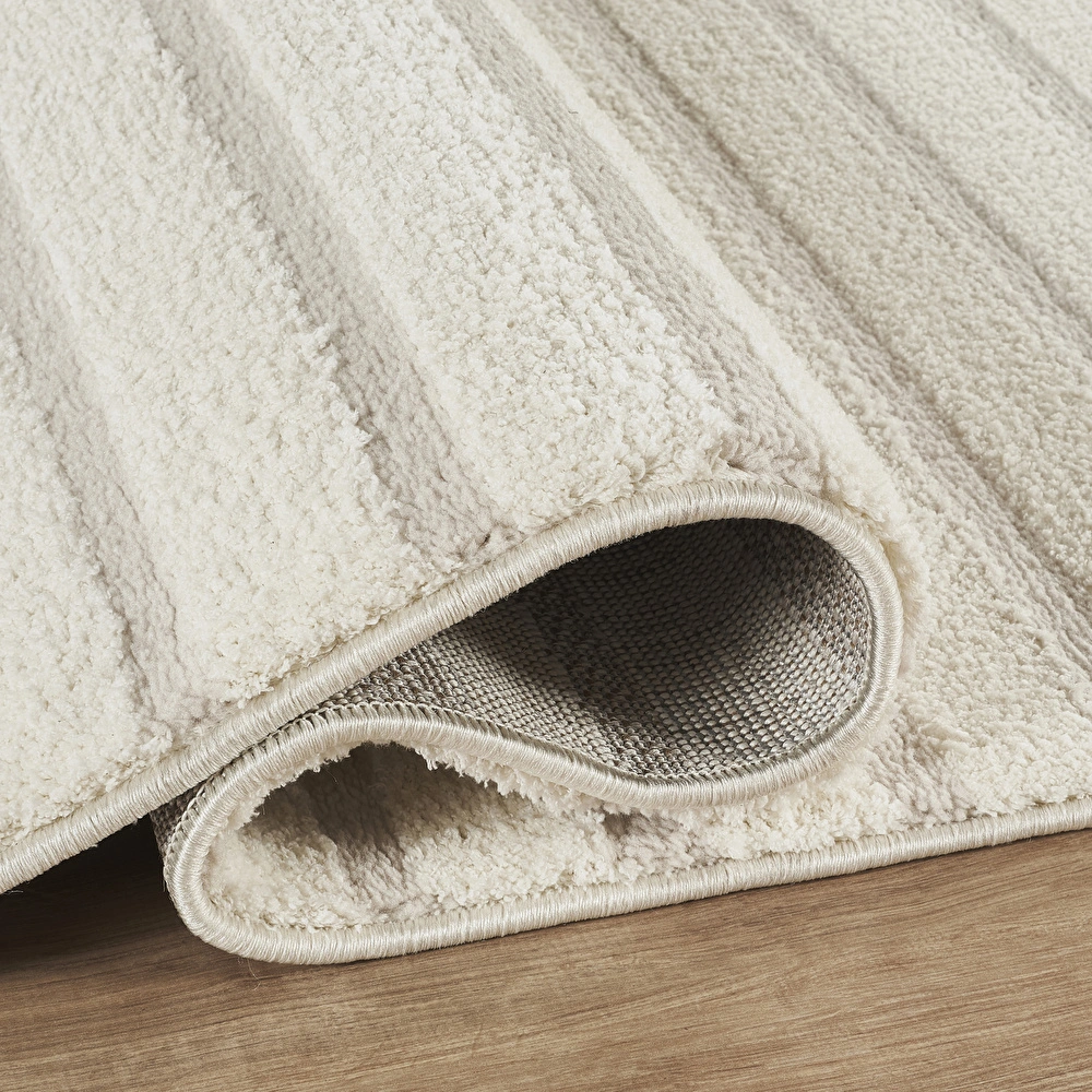 Kaşmir Halı 7/24 Plushy Runa Cream 120x180 cm görseli 5