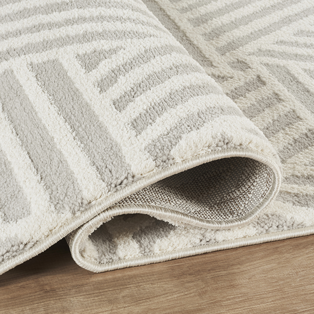Kaşmir Halı 7/24 Plushy Tova Gray 120x180 görseli 5