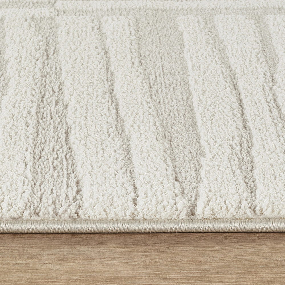 Kaşmir Halı 7/24 Plushy Tova Cream 50x80 görseli 4