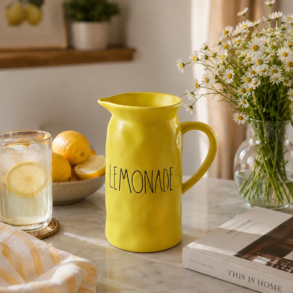 Karaca Lemonade Sürahi Sarı 1500 ml görseli 3
