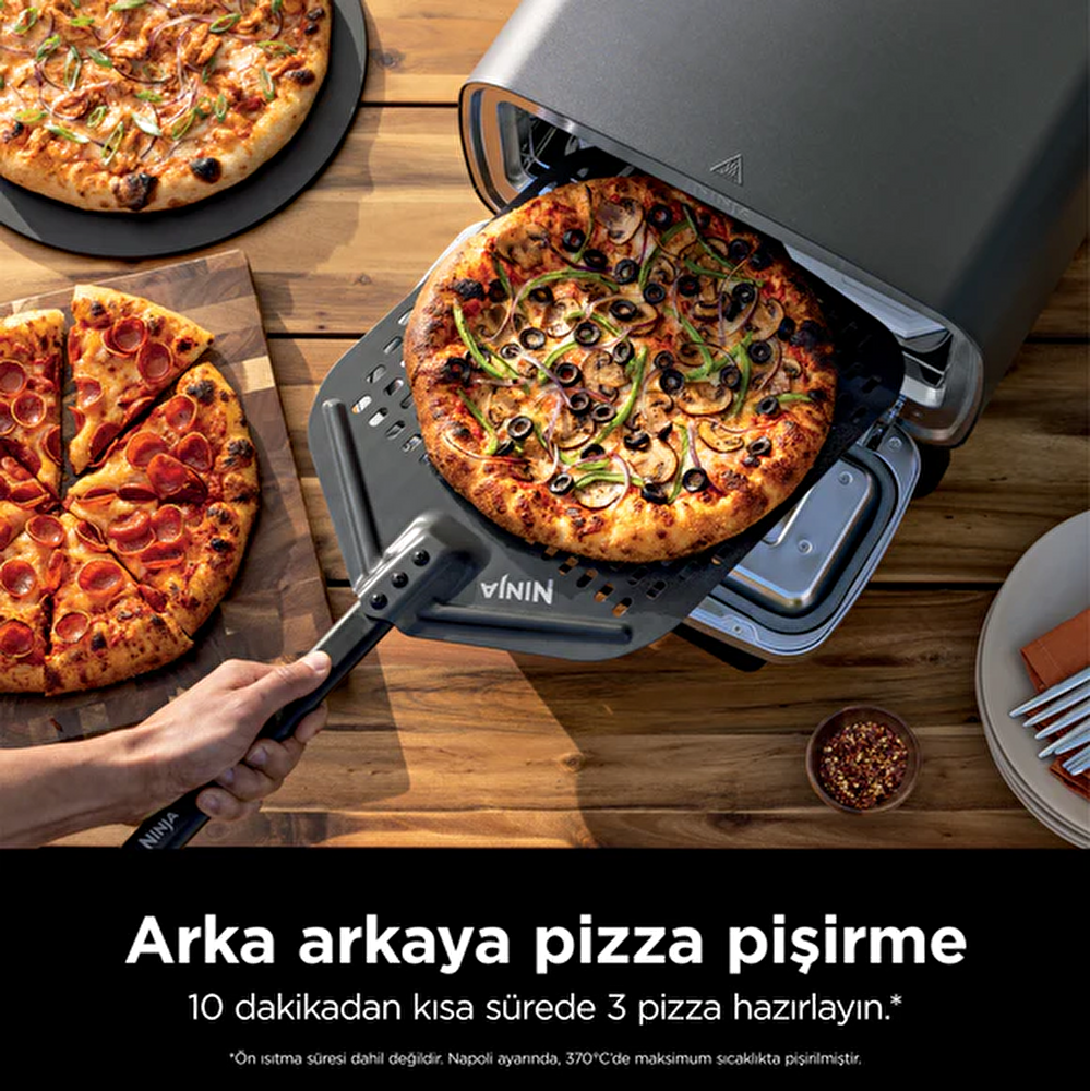 Ninja Artisan Elektrikli Outdoor Pizza Fırını görseli 8