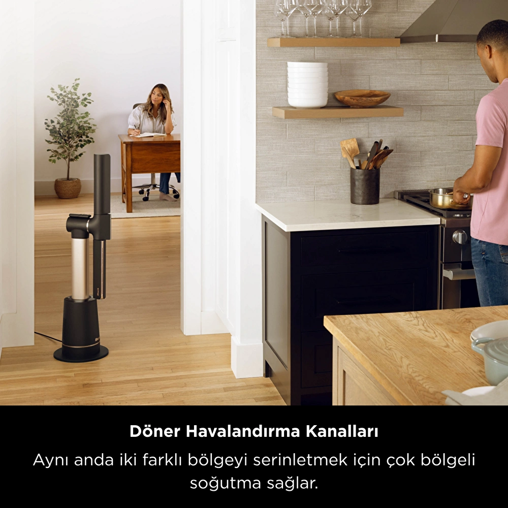 Shark TurboBlade Çok Yönlü Yüksek Hızlı Serinletici Fan Gri görseli 5