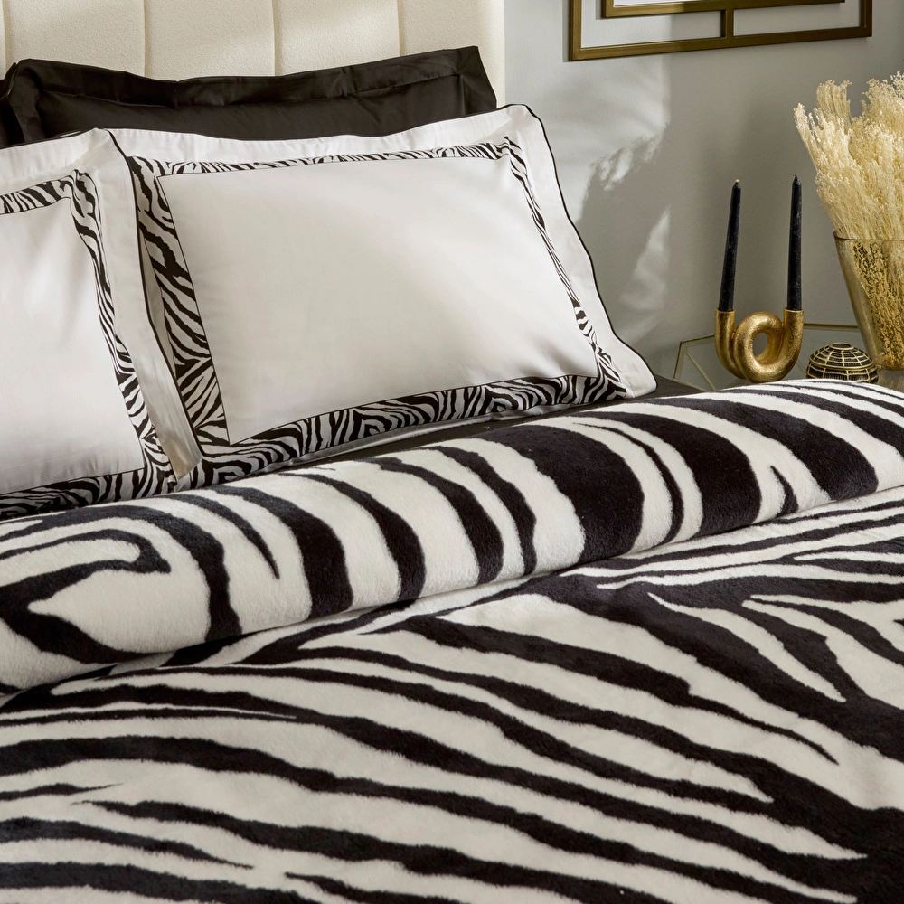 Karaca Home Zylara %100 Pamuk Çift Kişilik Nish Set Siyah görseli 3