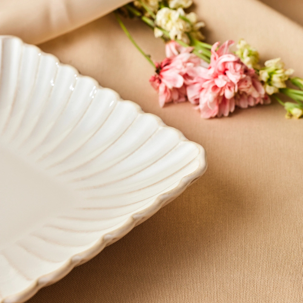 Karaca Daisy Kare Çukur Tabak 22,5 cm görseli 6