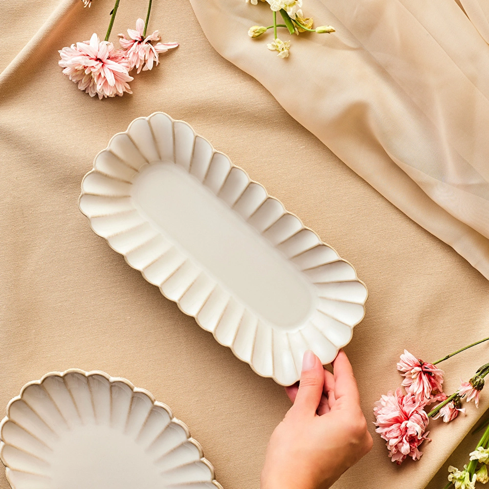 Karaca Daisy Derin Kayık Tabak 26 cm görseli 5