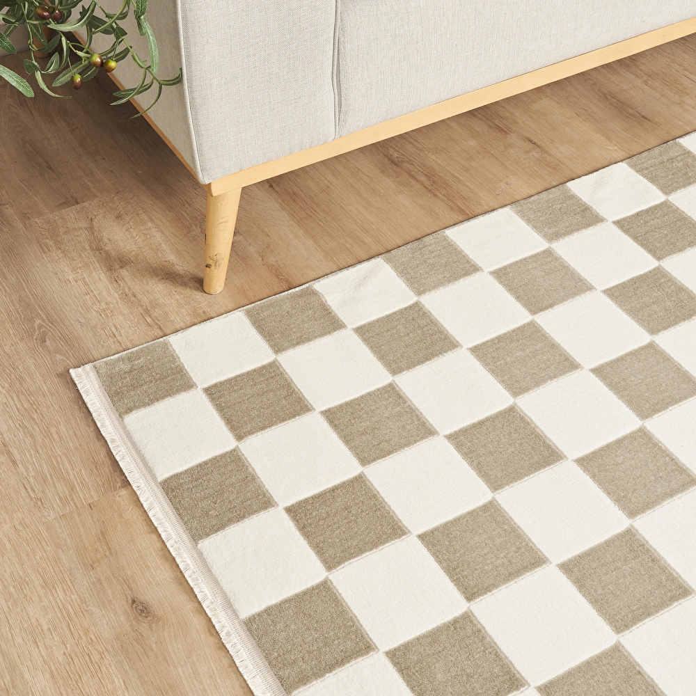 Kaşmir Halı 7/24 Sahara Softline Elen Beige 50x80 cm görseli 6