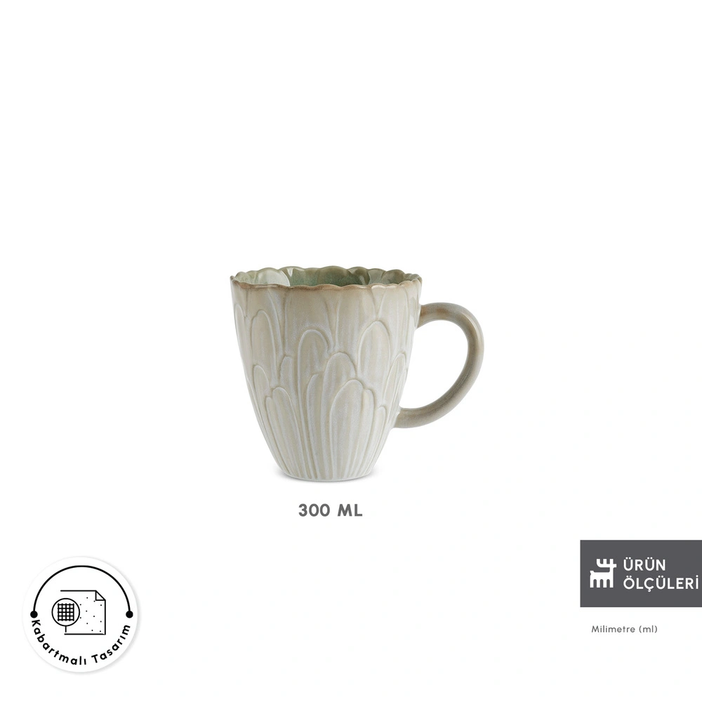 Karaca Magnolia Kupa 300 ml görseli 2