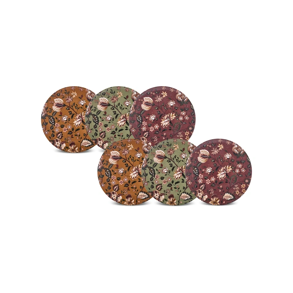 Karaca Lorien 6 Parça Porselen Pasta Seti 19 cm görseli 6