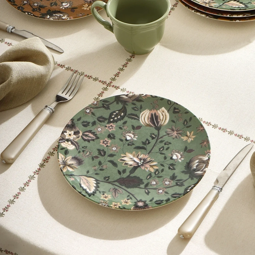 Karaca Lorien 6 Parça Porselen Pasta Seti 19 cm görseli 10