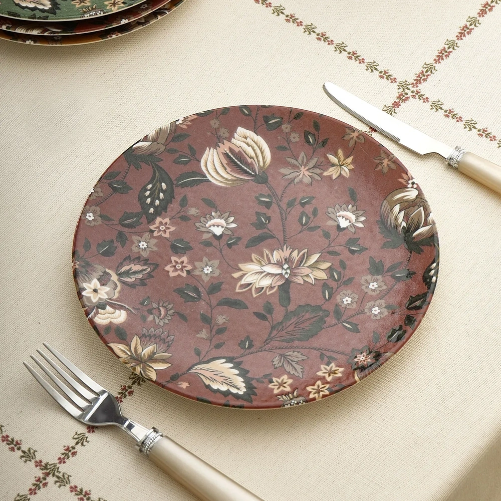 Karaca Lorien 6 Parça Porselen Pasta Seti 19 cm görseli 3