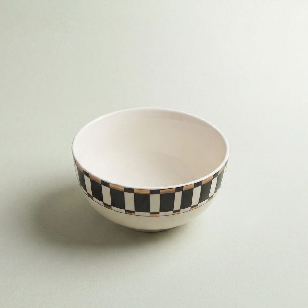 Karaca Aries Çizgili Noodle Kase 14 cm görseli 2