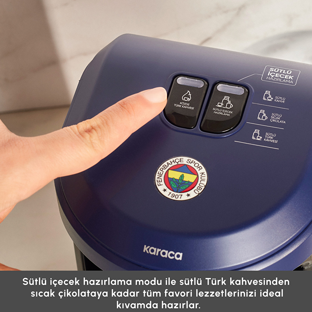 Karaca x Fenerbahçe Hatır Hüps Sütlü Türk Kahve Makinesi thumbnail 6