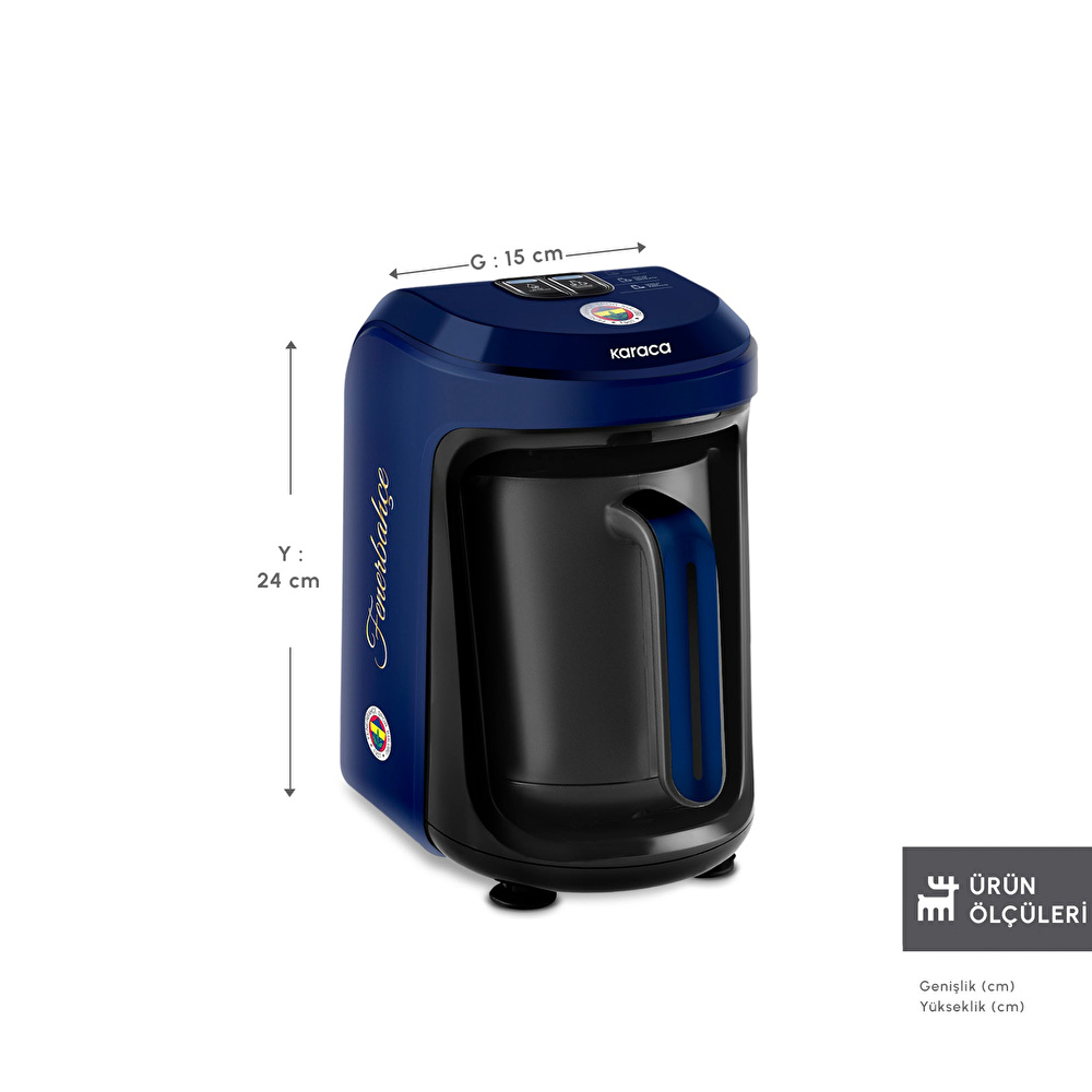 Karaca x Fenerbahçe Hatır Hüps Sütlü Türk Kahve Makinesi thumbnail 4