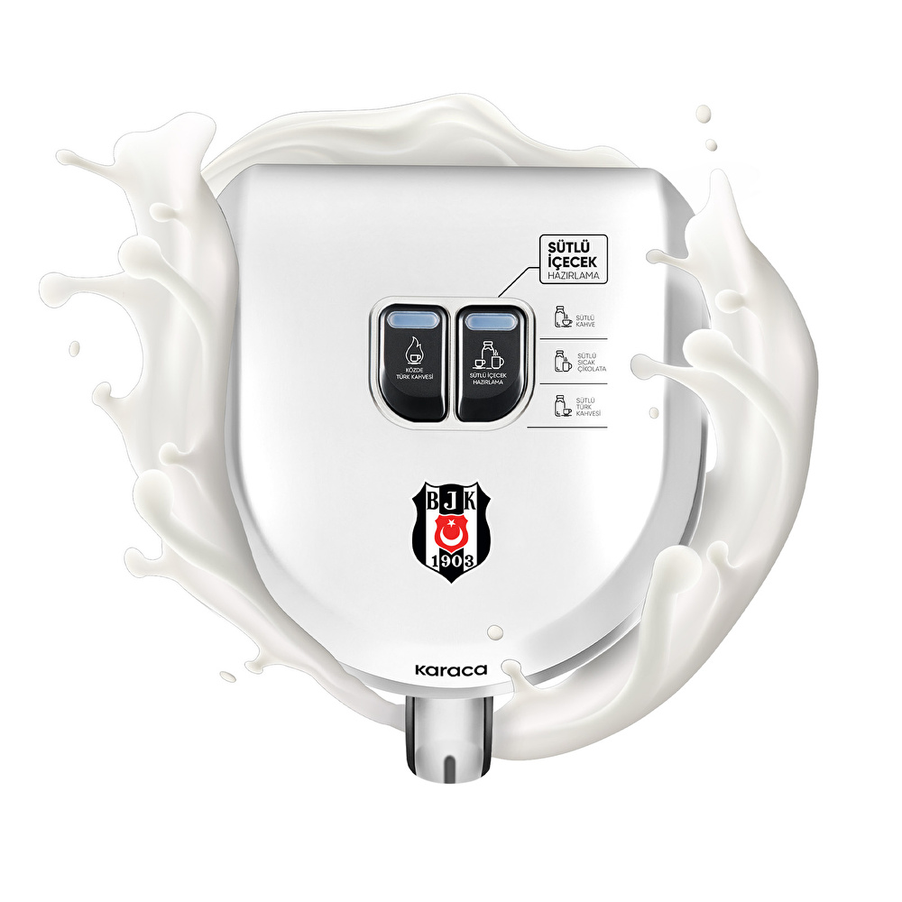 Karaca x Beşiktaş Hatır Hüps Sütlü Türk Kahve Makinesi thumbnail 2
