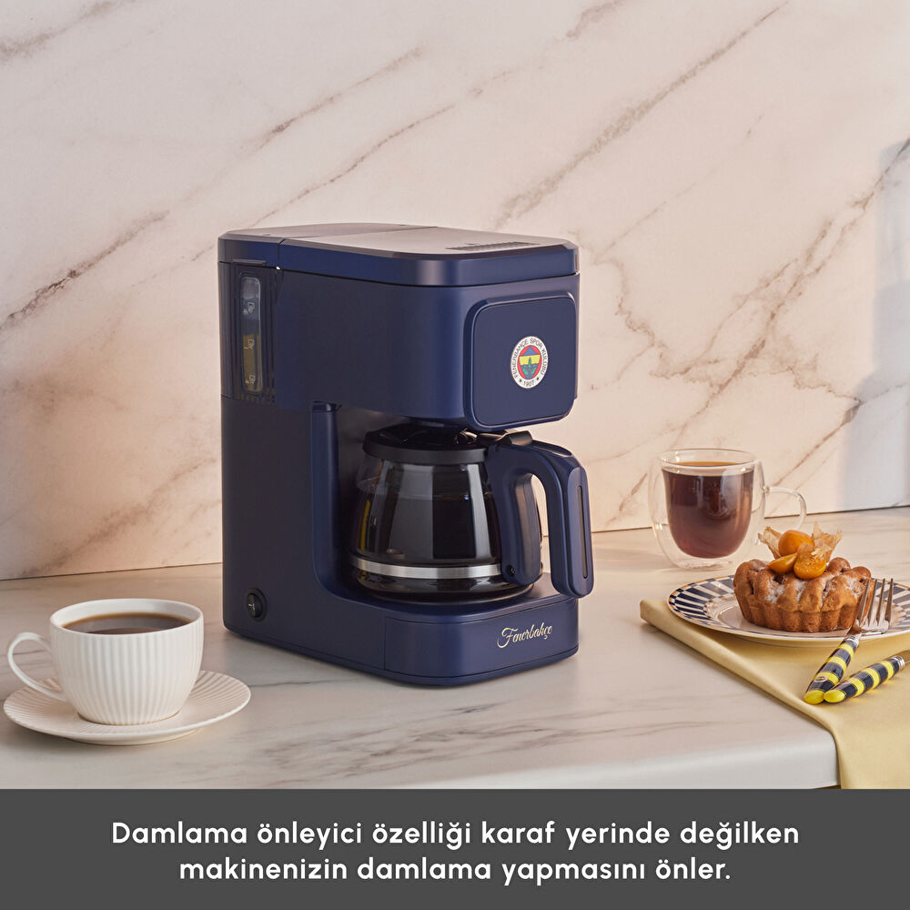 Karaca x Fenerbahçe Just Coffee Aroma 2 in 1 Filtre Kahve ve Çay Demleme Makinesi thumbnail 4