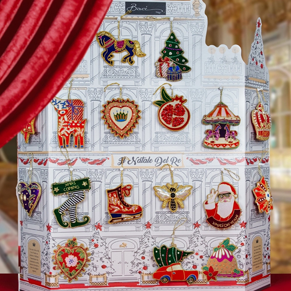 Baci Milano Mamma Mia Kumaş Noel Baba görseli 3