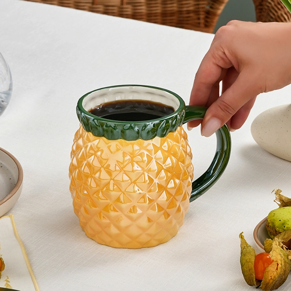 Karaca Pineapple Lüsterli 680 ml Mug görseli 3