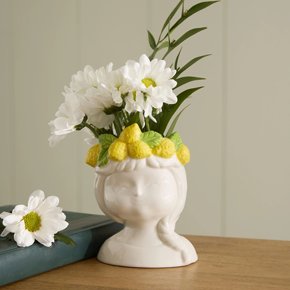 Karaca Home Lemon Vazo 10x8,8x13 cm | Karaca Home