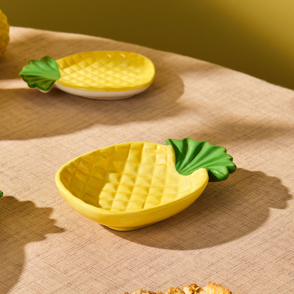 Karaca Pineapple Çerezlik 14 cm görseli 4