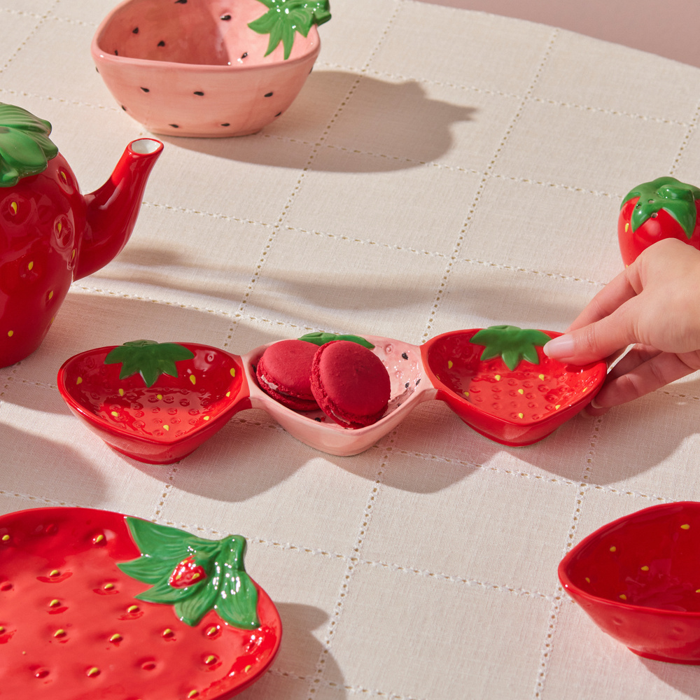 Karaca Strawberry Sunumluk 29 cm görseli 4