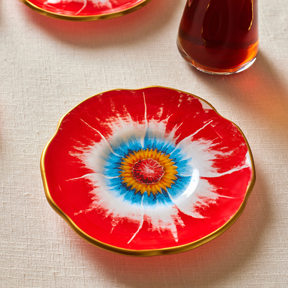 Karaca Eloria 12 Parça 6 Kişilik Cam Çay Seti thumbnail 4