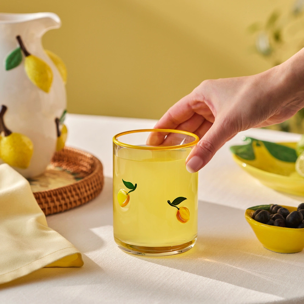 Karaca Lemon Meşrubat Bardağı 420 ml Sarı görseli 3