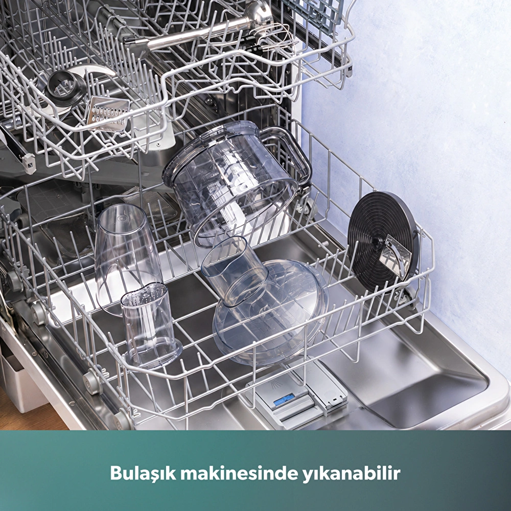 Homend Functionall 2851H Mutfak Robotu Antrasit Siyah görseli 6