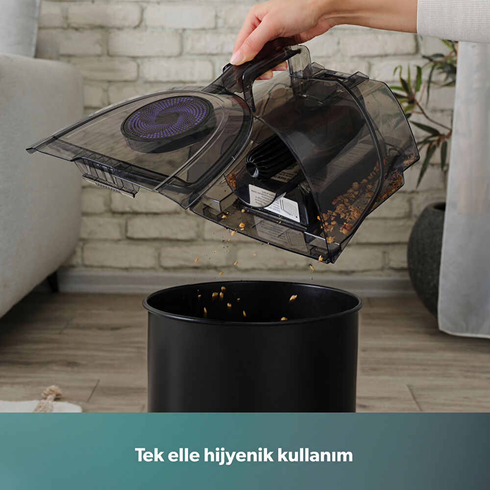 Homend Dustroyer 1255H Yatay Süpürge Mor Siyah thumbnail 10